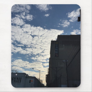 Mousepad Cloudy Harlem Sky Nova Iorque Fotografia NYC