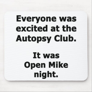 Mousepad Clube de autópsia