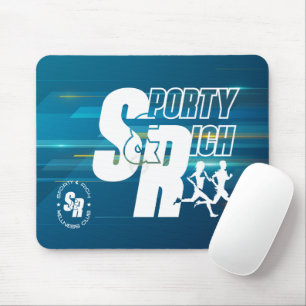 Mousepad Clube de Bem-Estar Retro Moda Esportiva
