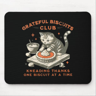 Mousepad Clube de Biscoitos Gratos Amassando Obrigado Um Bi