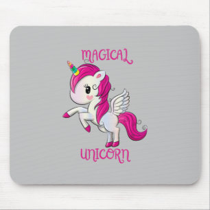 Mousepad Clube de Fãs Amantes do Unicórnio Mágico