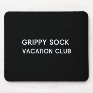 Mousepad Clube de Férias de Meia Gripante Bem-Estar Saúde M