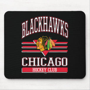 Mousepad Clube de Hóquei Chicago Blackhawks Preto Licenciad