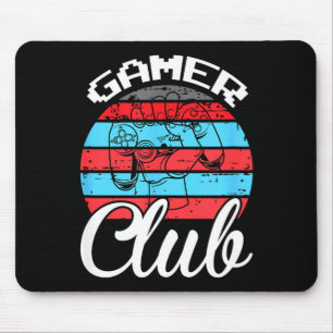 Mousepad Clube de Jogadores Citações Divertidas de Jogos Pr