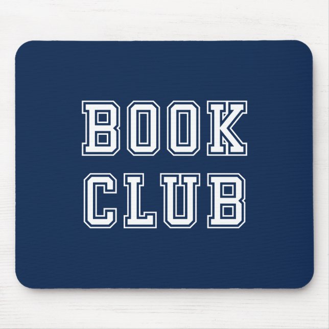 Mousepad Clube de Livro de Estilos de Variedade com Cor Edi (Frente)