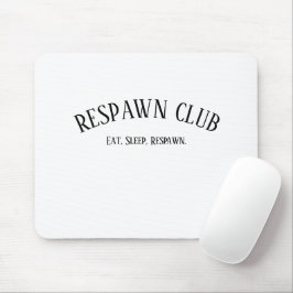 Mousepad Clube de Reaparecimento Comer Dormir Reaparecer Jo