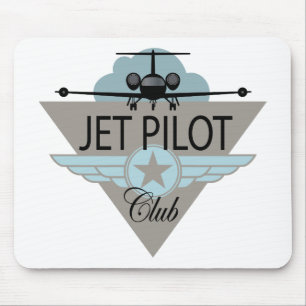 Mousepad Clube do piloto de jato