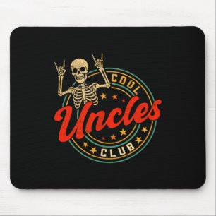 Mousepad Clube dos Tios Legais Vintage Roupas Divertidas pa