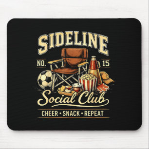 Mousepad Clube Social à Margem Grita Lanche Repete Mãe de F