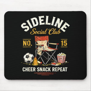 Mousepad Clube Social à Margem Lanche de Torcida Repetir Mã