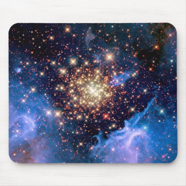 Mousepad Cluster com Estrela NGC 3603 - Foto do Espaço Hubb (Frente)