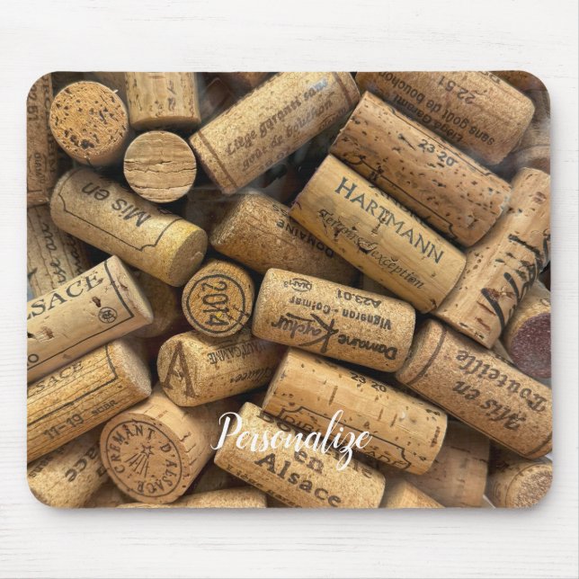 Mousepad Cluster de Cortiça de Vinho (Frente)