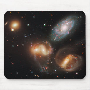 Mousepad Cluster Quintet Galaxy de Stephan