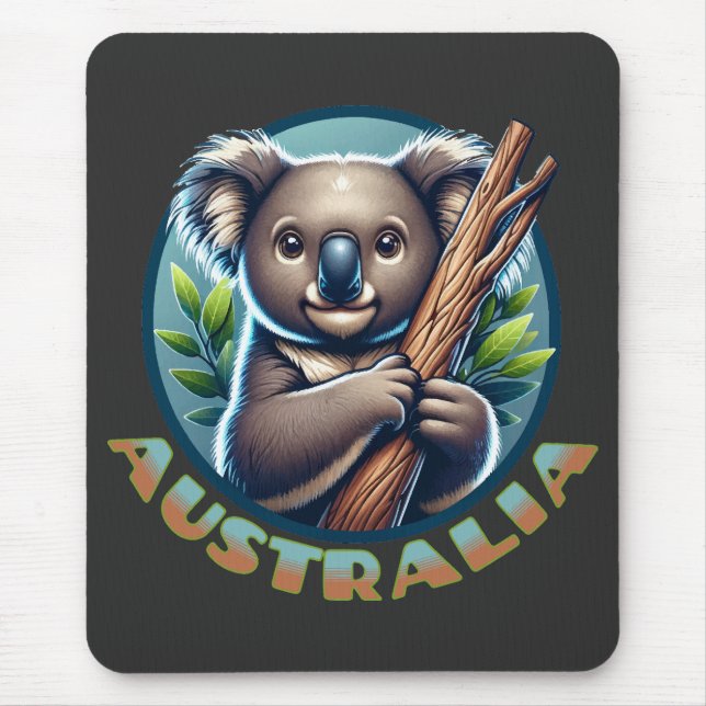 Mousepad Coala australiano (Frente)