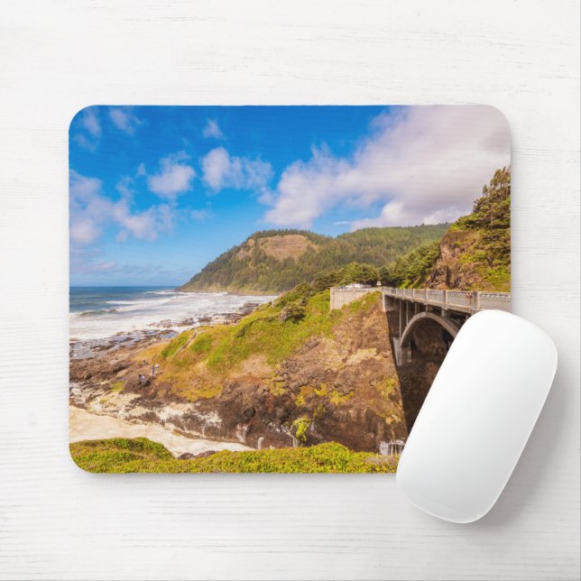 Mousepad Coastline | Cook's Chasm, Yachats, Oregon (Com mouse)
