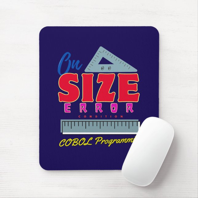 Mousepad Cobol Programming On Size Error Condition (Com mouse)