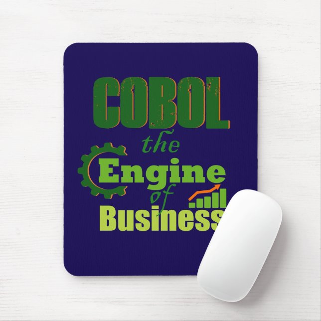 Mousepad Cobol The Engine of Business  (Com mouse)