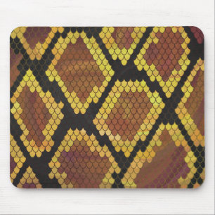 Mousepad Cobra Brown e Impressão Dourado