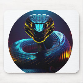 Mousepad cobra De Cobra Negra Na Sua Cara