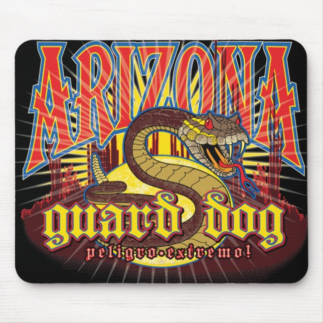 Mousepad Cobra do Arizona de Guarda (Frente)