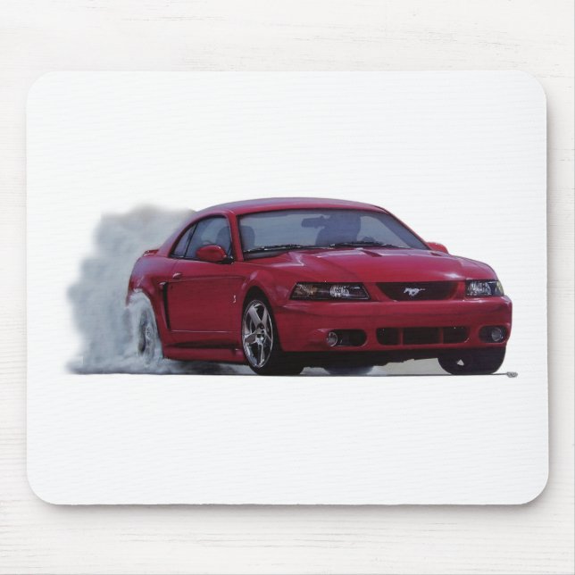 Mousepad Cobra do mustang de 2004 vermelhos (Frente)