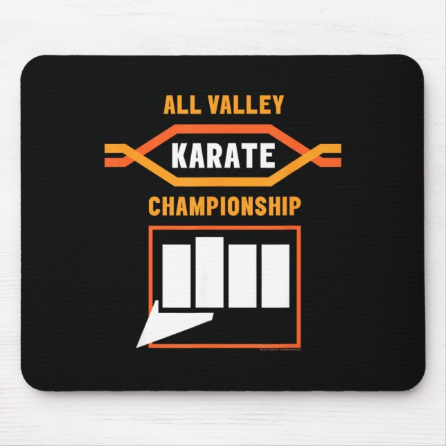 Mousepad Cobra Kai All Valley e Punho (Frente)