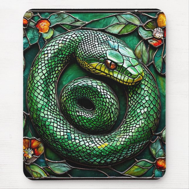 Mousepad Cobra verde (Frente)