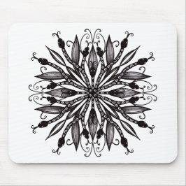 Mousepad Cobras Góticos Negra E Branca Assustadores