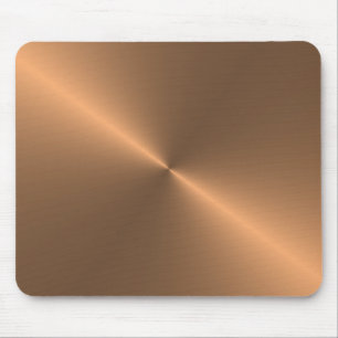 Mousepad cobre escovado circular