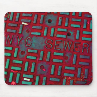 Mousepad Cobrir de câmara de visita da rua de NYC Broadway