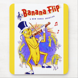 Mousepad cobrir de Sacudir de música para folha de Banana