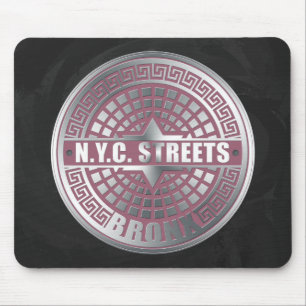 Mousepad Cobrir Manhole Bronx