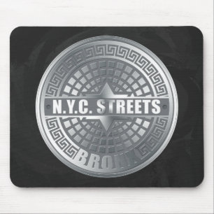 Mousepad Cobrir Manhole Bronx