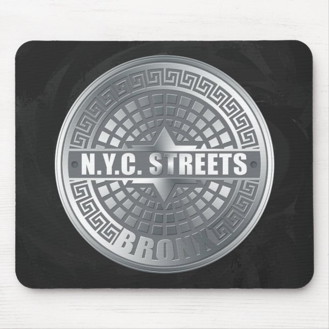 Mousepad Cobrir Manhole Bronx (Frente)