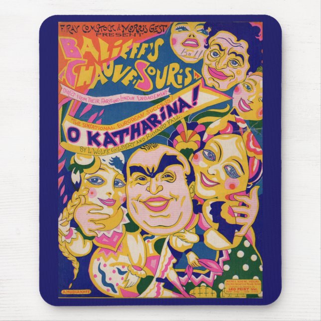Mousepad cobrir musical "O Katharina" de 1924 (Frente)