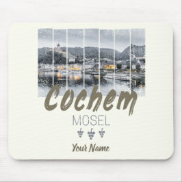 Mousepad Cochem no Moselle Germany Vintage Souvenir