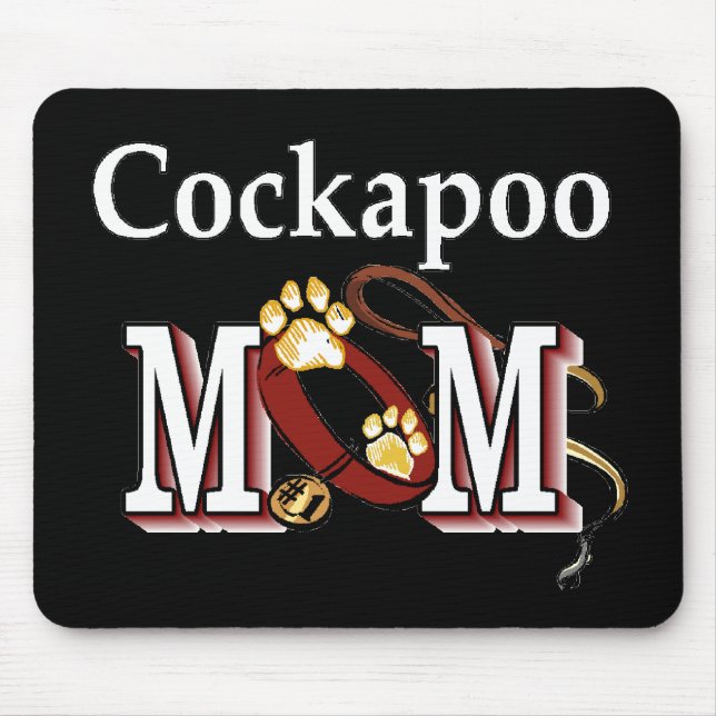 Mousepad Cockapoo Cachorro Mamãe Dons (Frente)