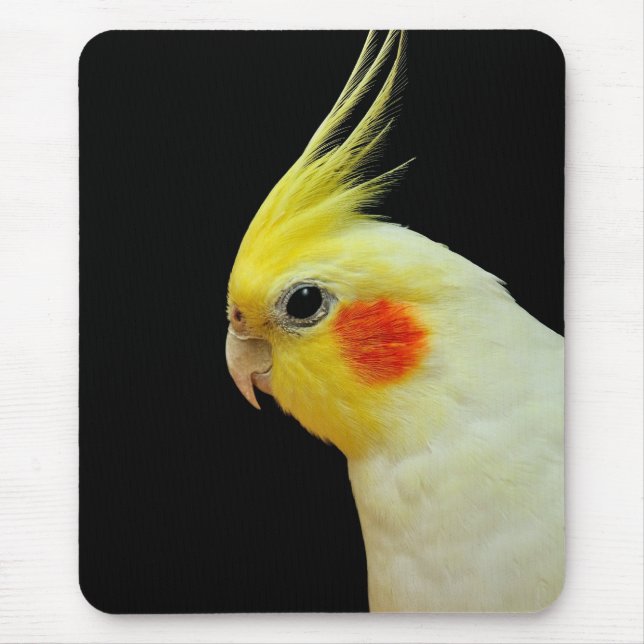 Mousepad Cockatiel de Lutino (Frente)