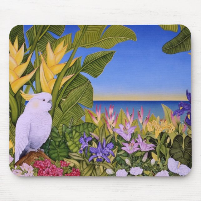 Mousepad Cockatoo Sulfer-com crista (Frente)