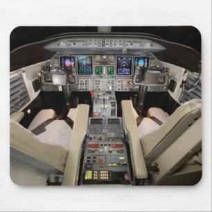 Mousepad Cockpit de Lear Jet
