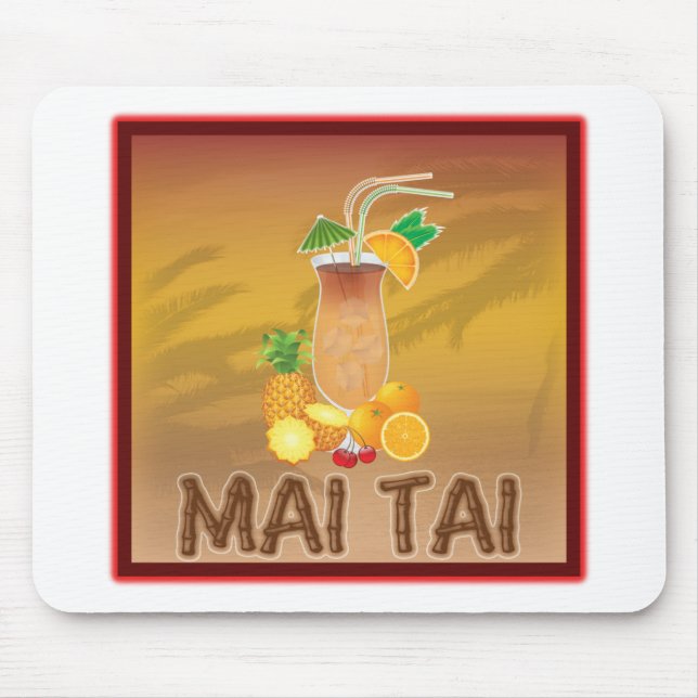 Mousepad Cocktail do MAI TAI (Frente)