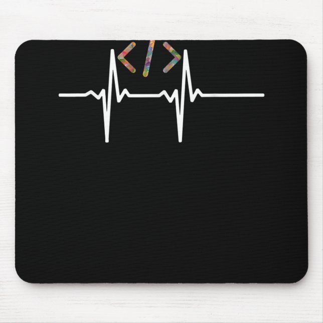 Mousepad Coders Funny | Codificação do programa de software (Frente)