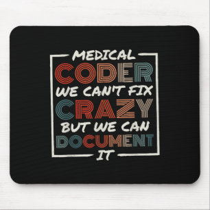 Mousepad Codificador Médico que Não Podemos Corrigir, Codif