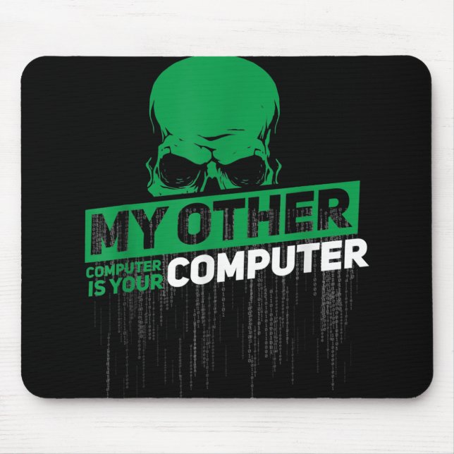 Mousepad Código Admin do Nerd Hacker do Engenheiro Sysadmin (Frente)