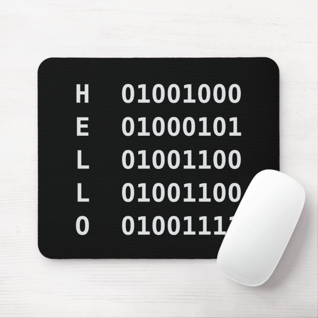 Mousepad Código binário (Com mouse)