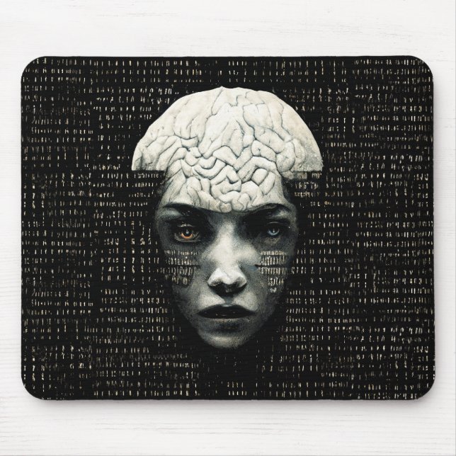 Mousepad Código Binário do Matrix Man (Frente)