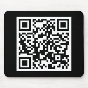 Mousepad código customizável de QR