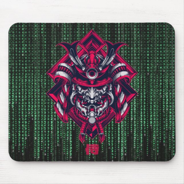 Mousepad Código Cyber Oni – Poder Retro Futuro (Frente)