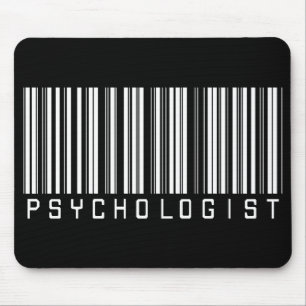 Mousepad Código de barras do psicólogo