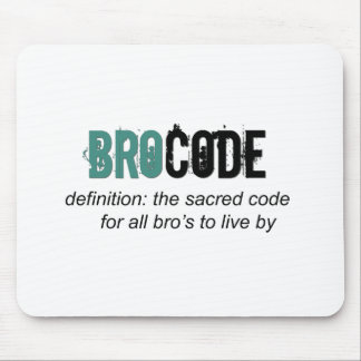 Mousepad Código de Bro